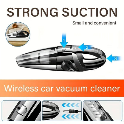 Portable wireless vacuum