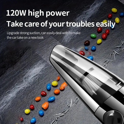 Portable wireless vacuum